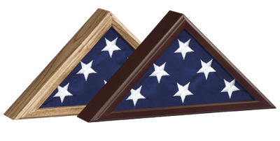 Flag Display Cases & Military Coin Racks