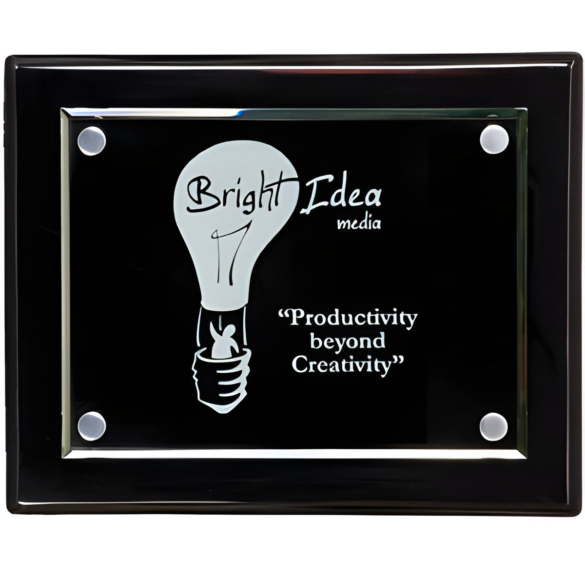 12" x 9" Horizontal Floating Acrylic Plaque