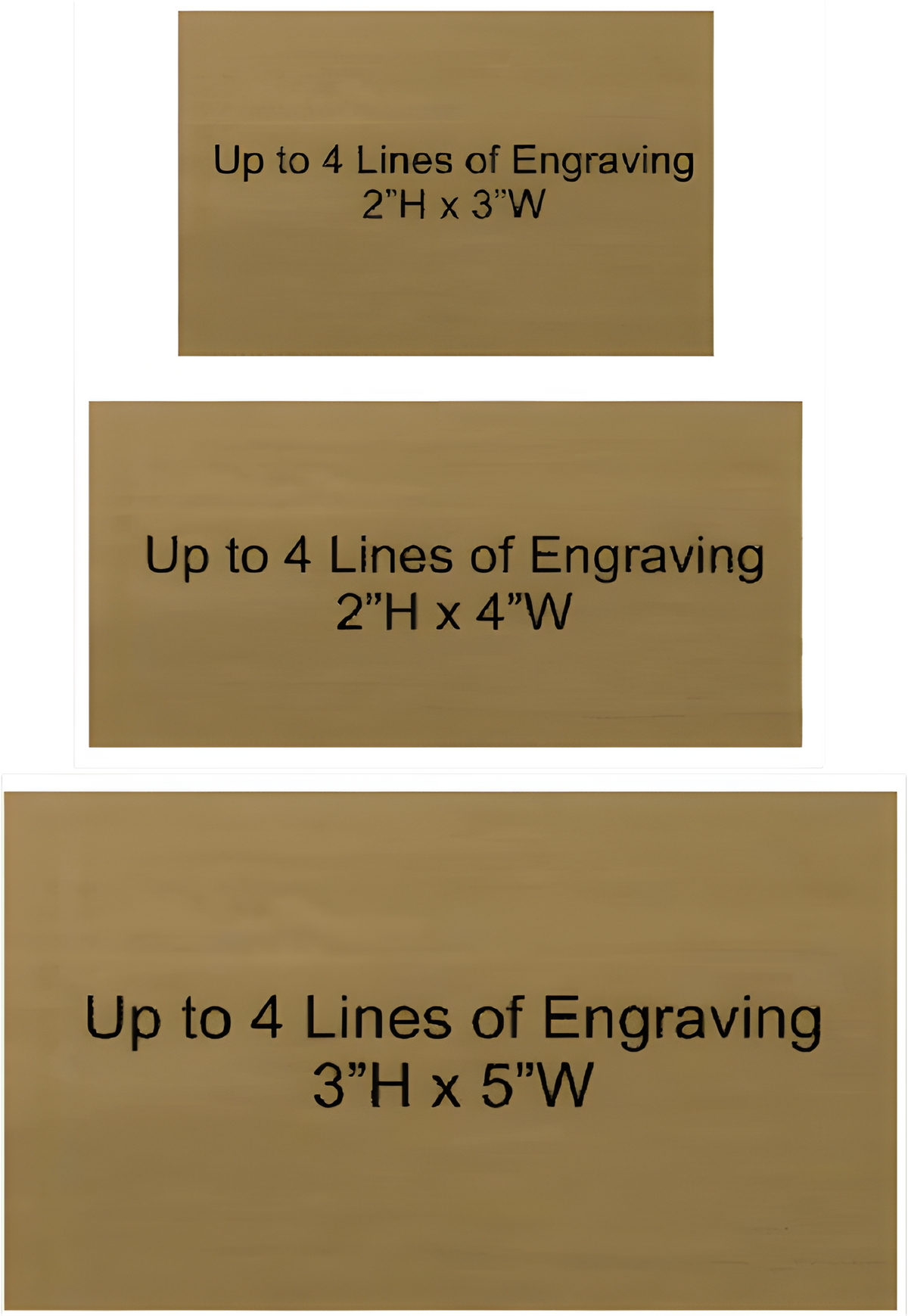 Large Name Plates
