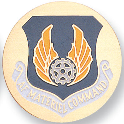 2 Inch Air Force Material Command Medal Insert (Etched)
