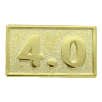 4.0 School Honor Pin
