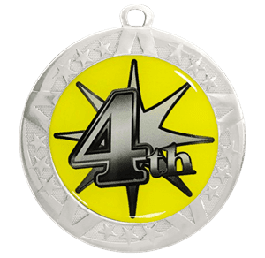 4th Place Silver Medal