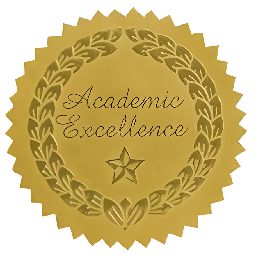 Academic Excellence Certificate Seal
