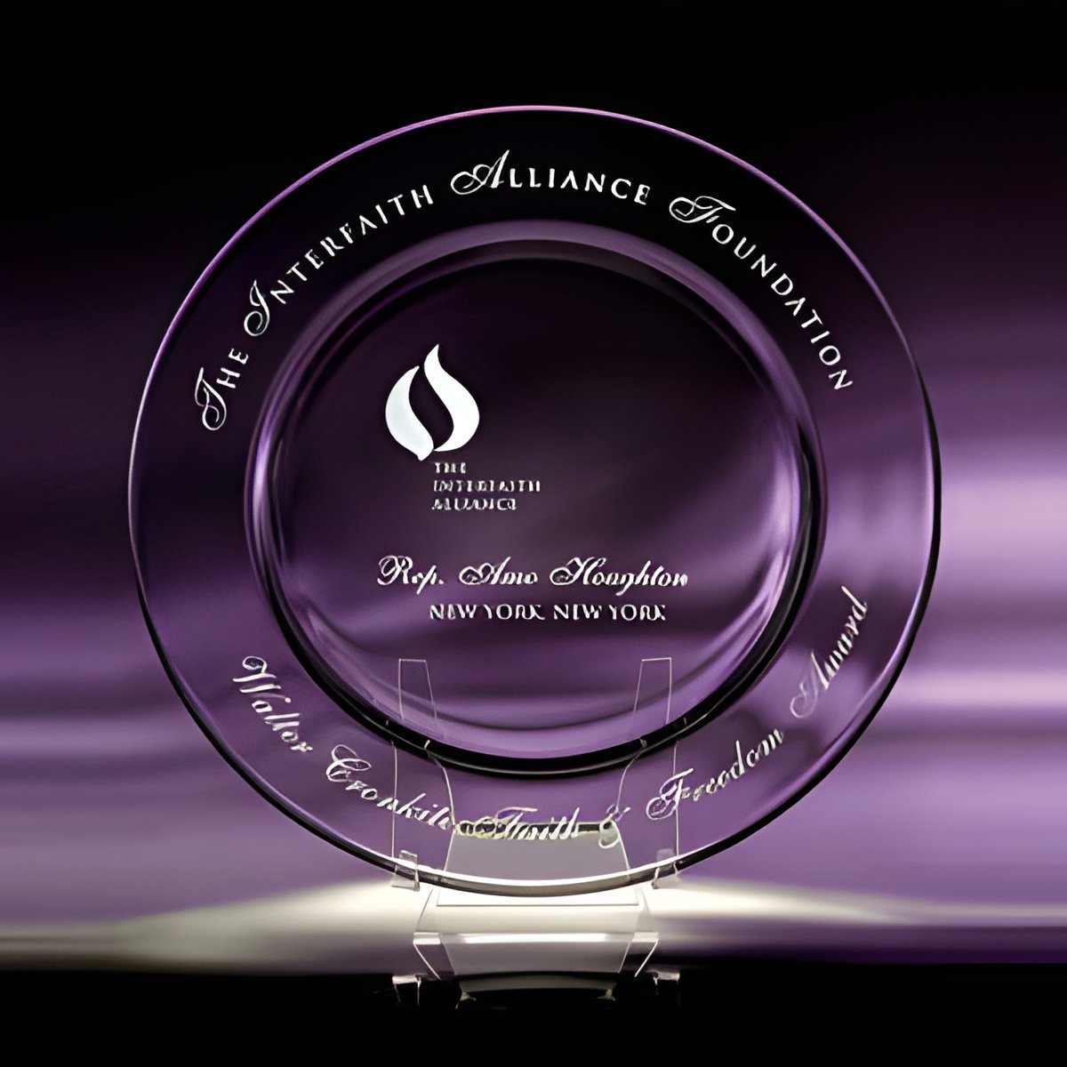 Crystal Accolade Plate Awards (2 Sizes)