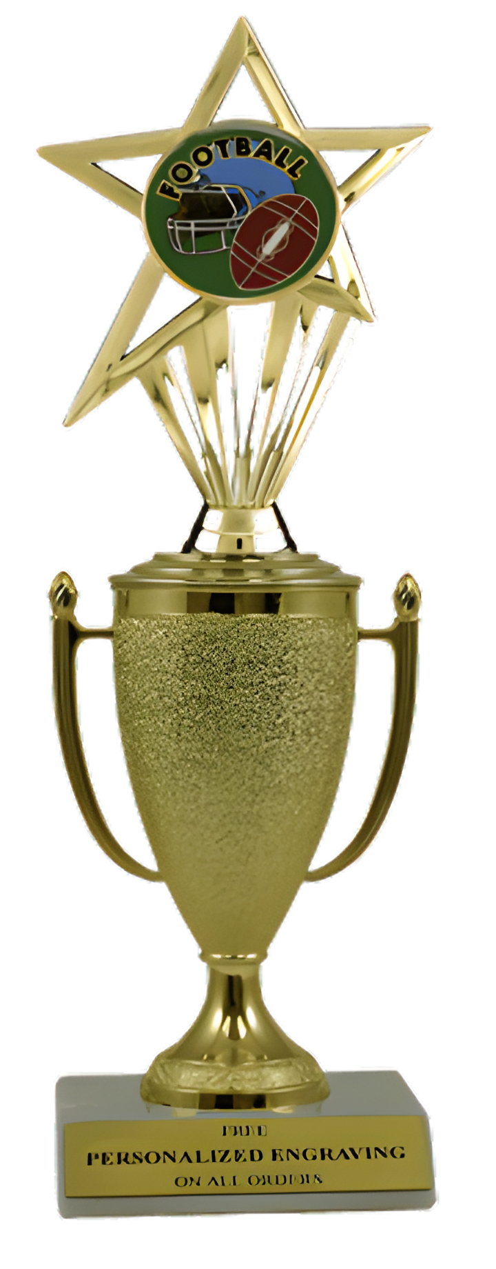 Football Cup Trophy with Insert