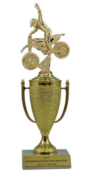 Motocross Achievement Cup Trophy