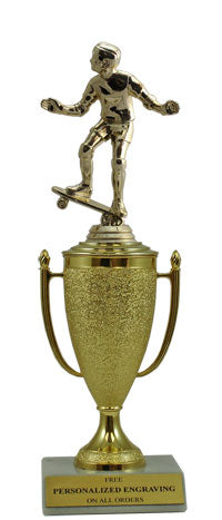 Skateboarding Achievement Cup Trophy