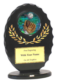 Acrylic Black T-Ball Award