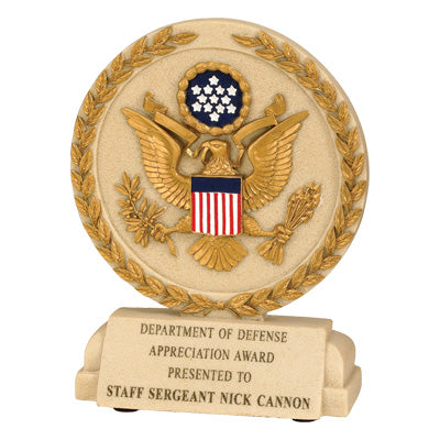 American Eagle Cast Stone Trophy