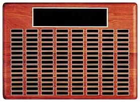 American Walnut Perpetual Plaques