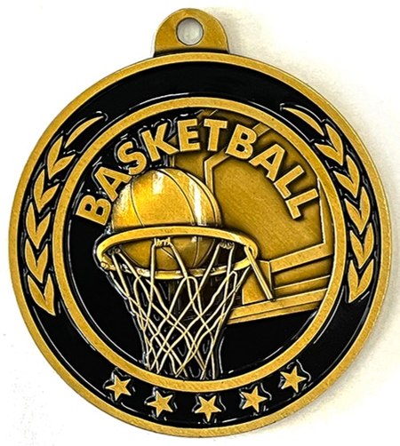 Basketball Antique Gold Medal