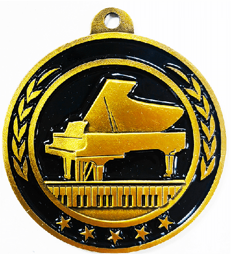 Piano Antique Gold Medal