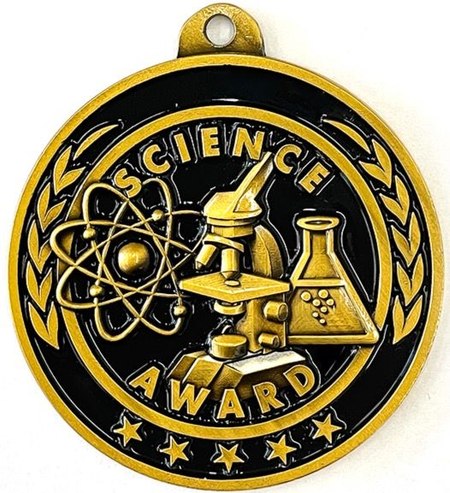 Science Antique Gold Medal