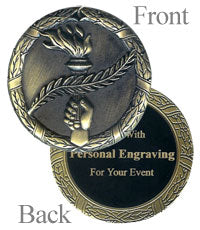 Antique Series Victory Torch Medal