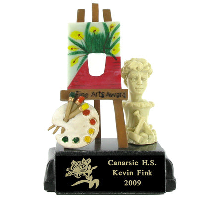 Resin Art Trophy