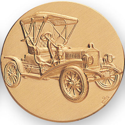Auto Antique Litho Medal Insert