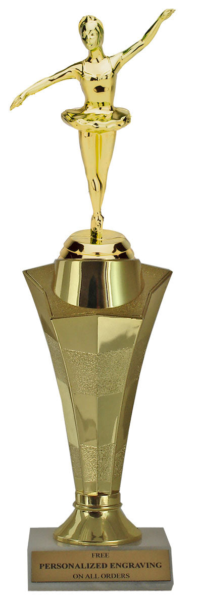 Ballet Star Column Trophy
