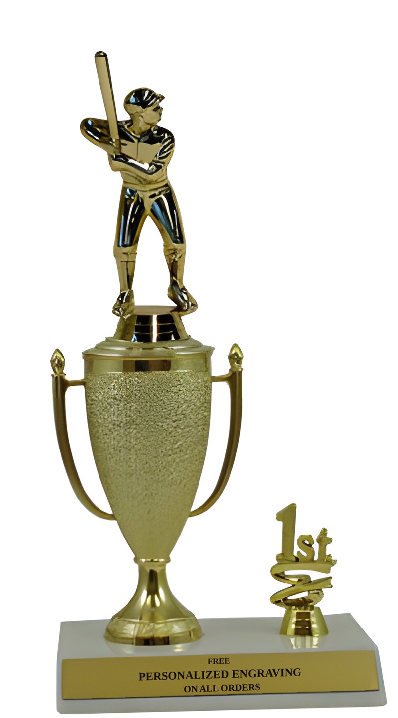 Baseball 1st, 2nd and 3rd Place Award Cup Trophy