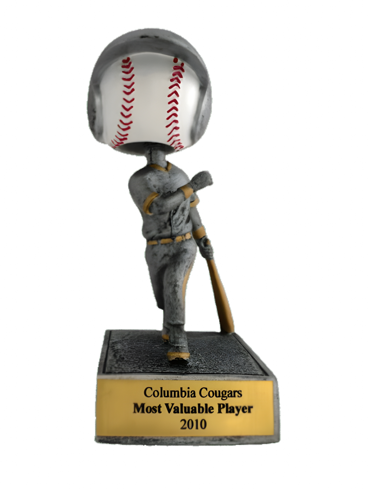 Bobble Head Baseball Trophy