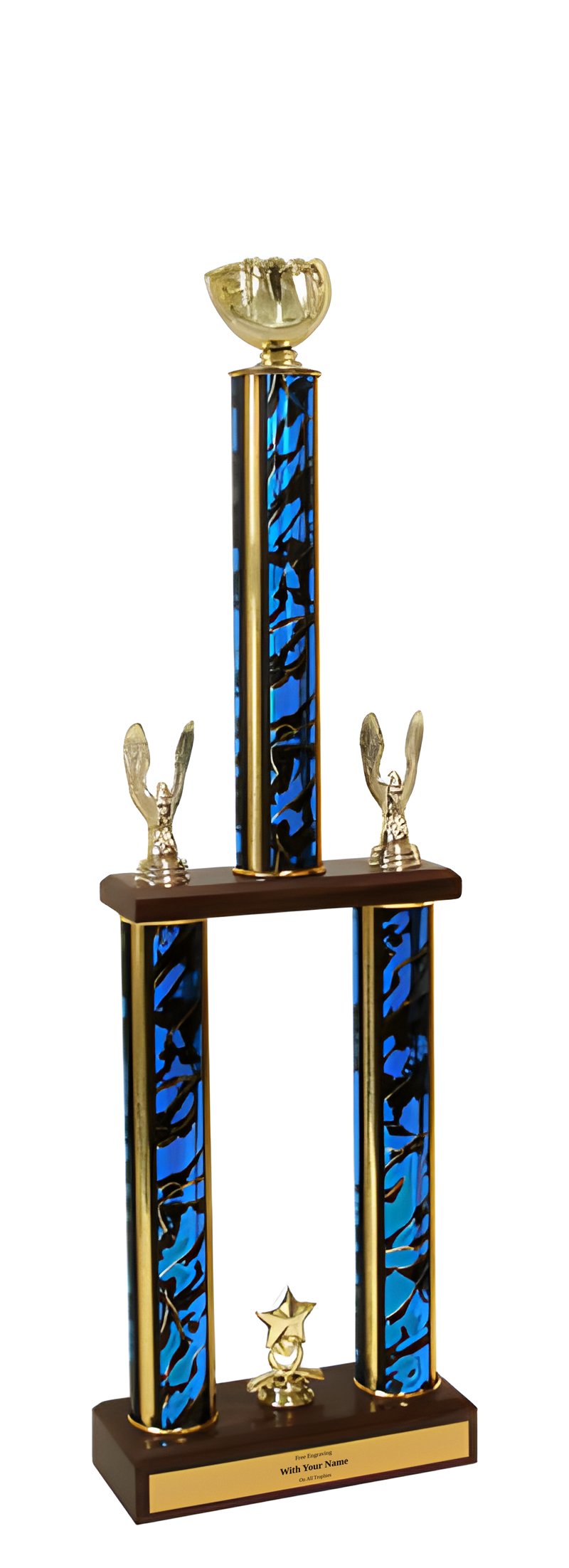 Baseball Glove Championship Trophy