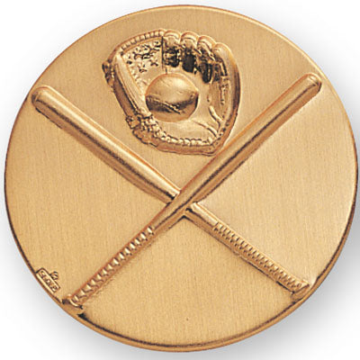 Baseball Litho Medal Insert