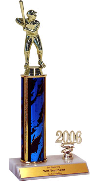 Baseball 2026 Year Trim Trophy