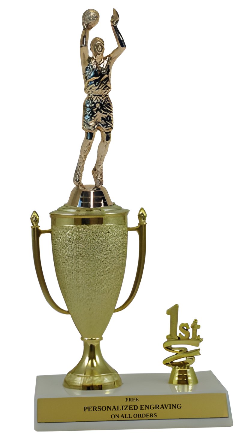 Basketball 1st, 2nd and 3rd Place Award Cup Trophy