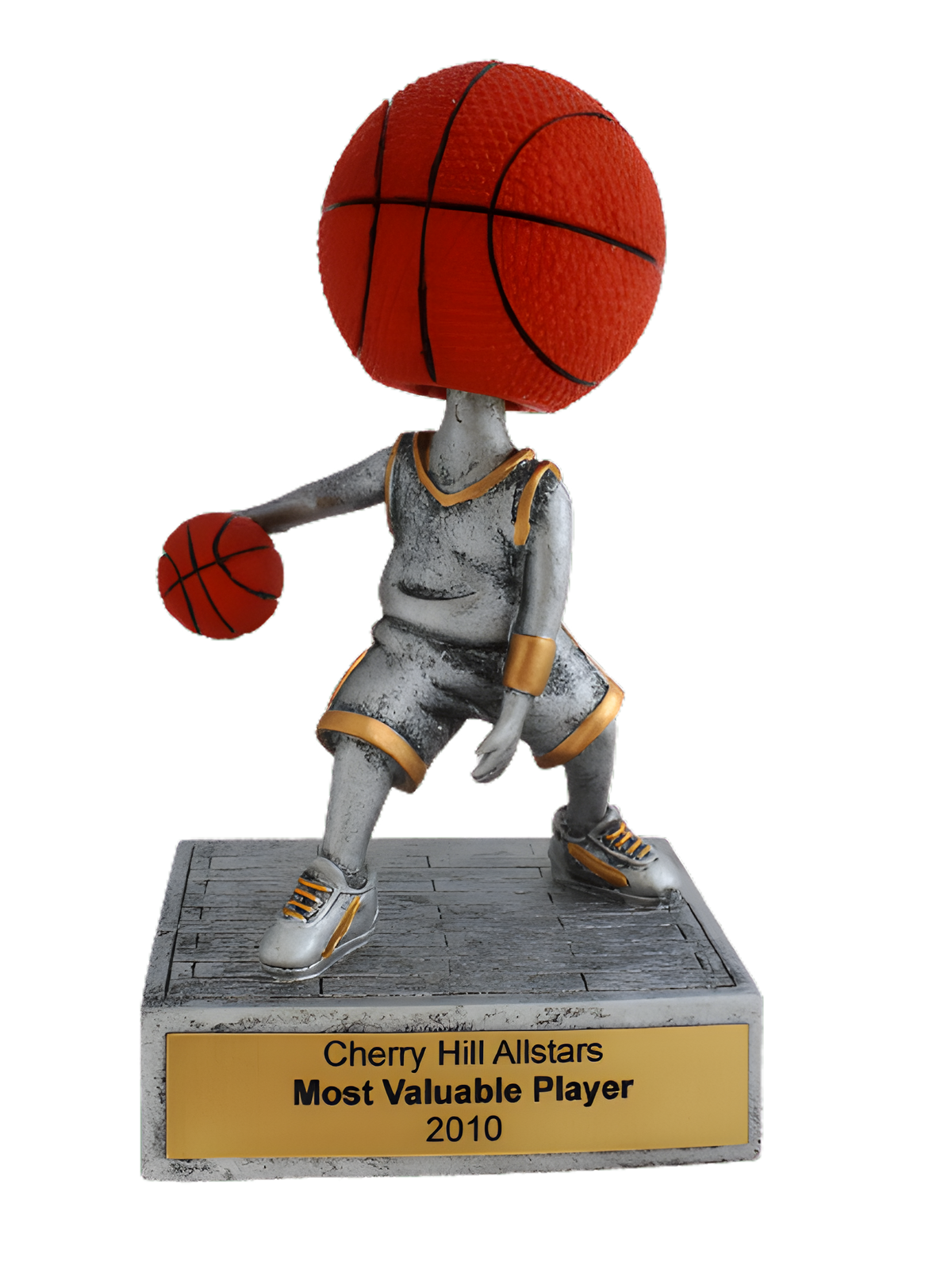 Bobble Head Basketball Trophy