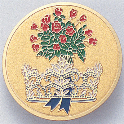 Beauty Pageant Medal Insert (Etched)