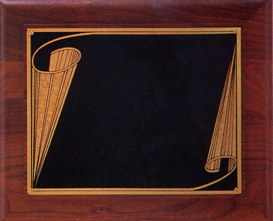 Scroll Plaque - Multiple Sizes