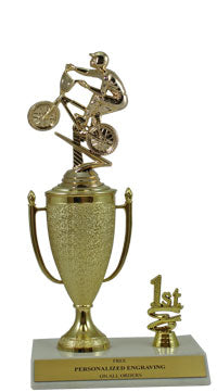 BMX 1st, 2nd and 3rd Place Award Cup Trophy