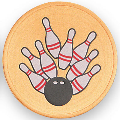 Bowling (482871) Litho Medal Insert