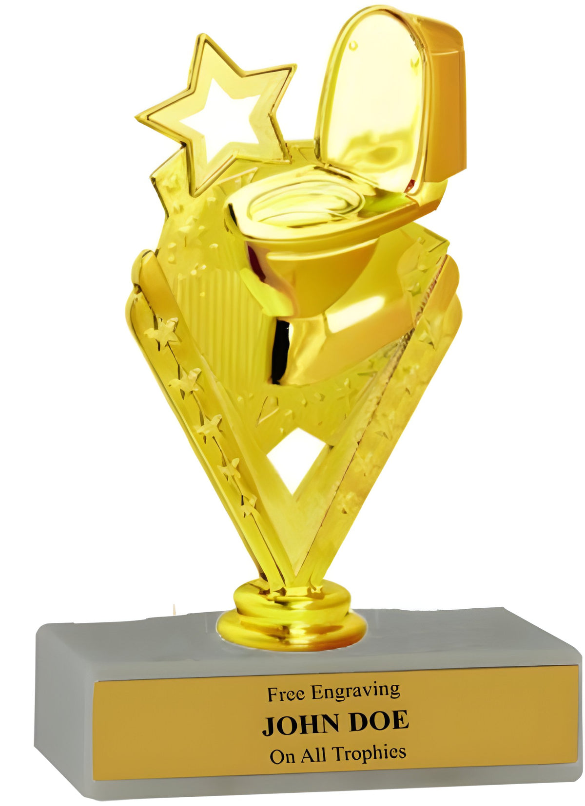 Toilet Bowl Gag Budget Trophy
