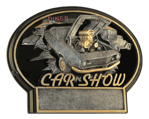 Burst-Thru Car Show Trophy