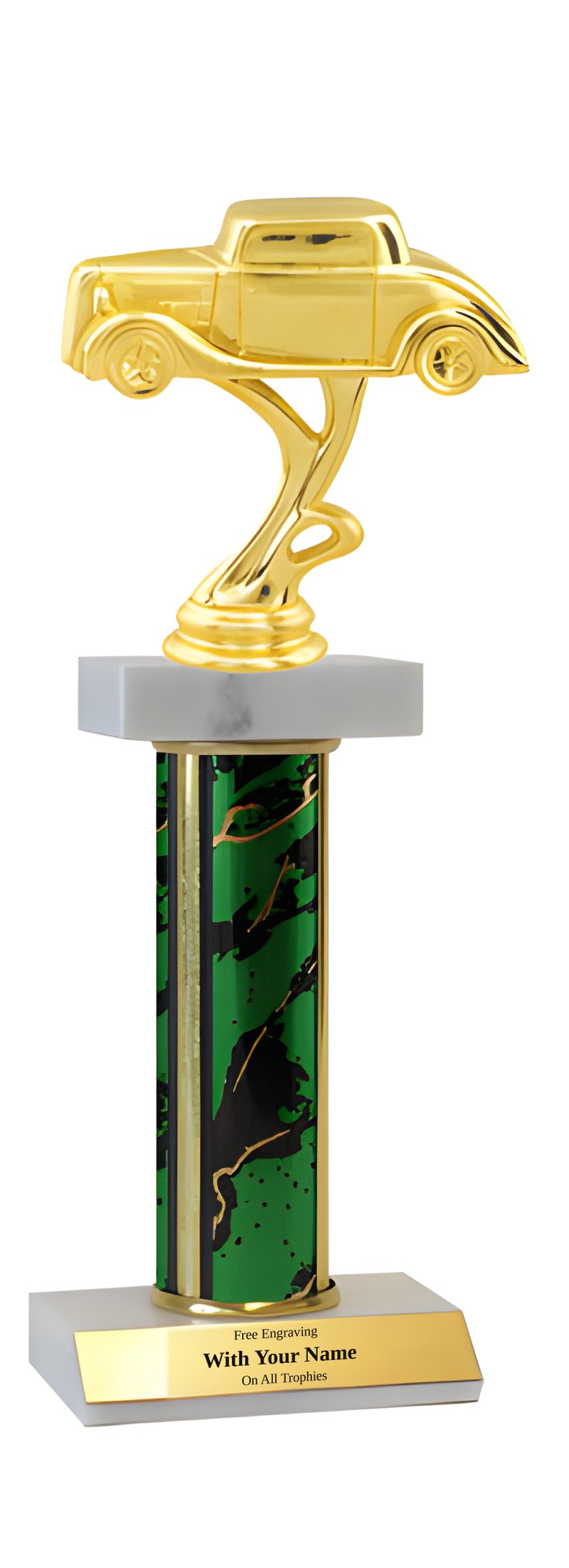 Street Rod Deluxe Double Marble Trophy
