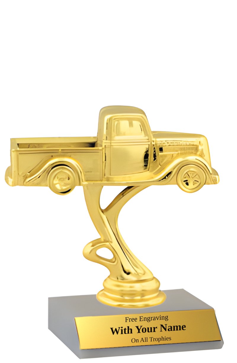 Vintage Pick-up Truck Participation Trophy