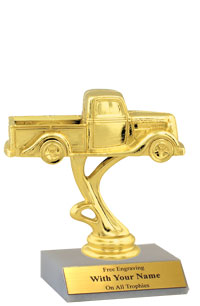 Vintage Pick-up Truck Participation Trophy