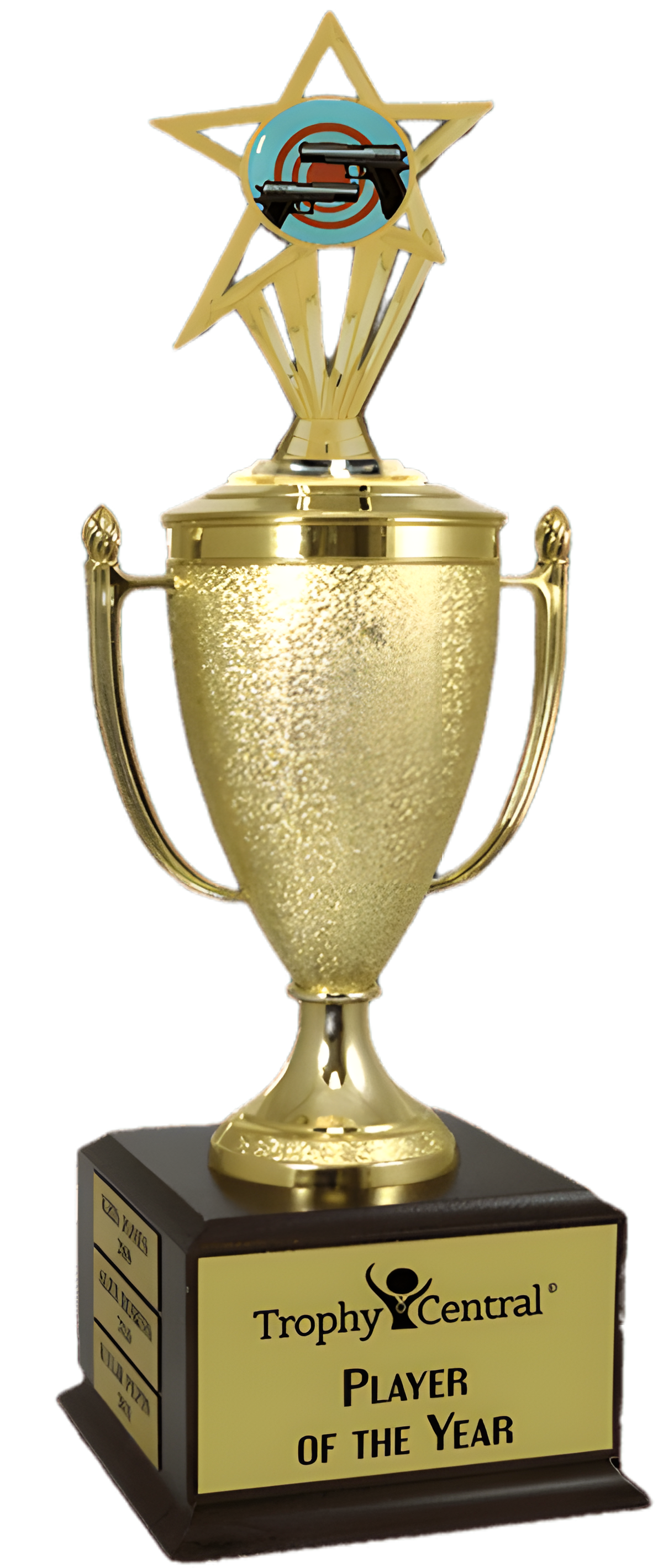 Pistol Shooting Champion's Cup Trophy with Insert