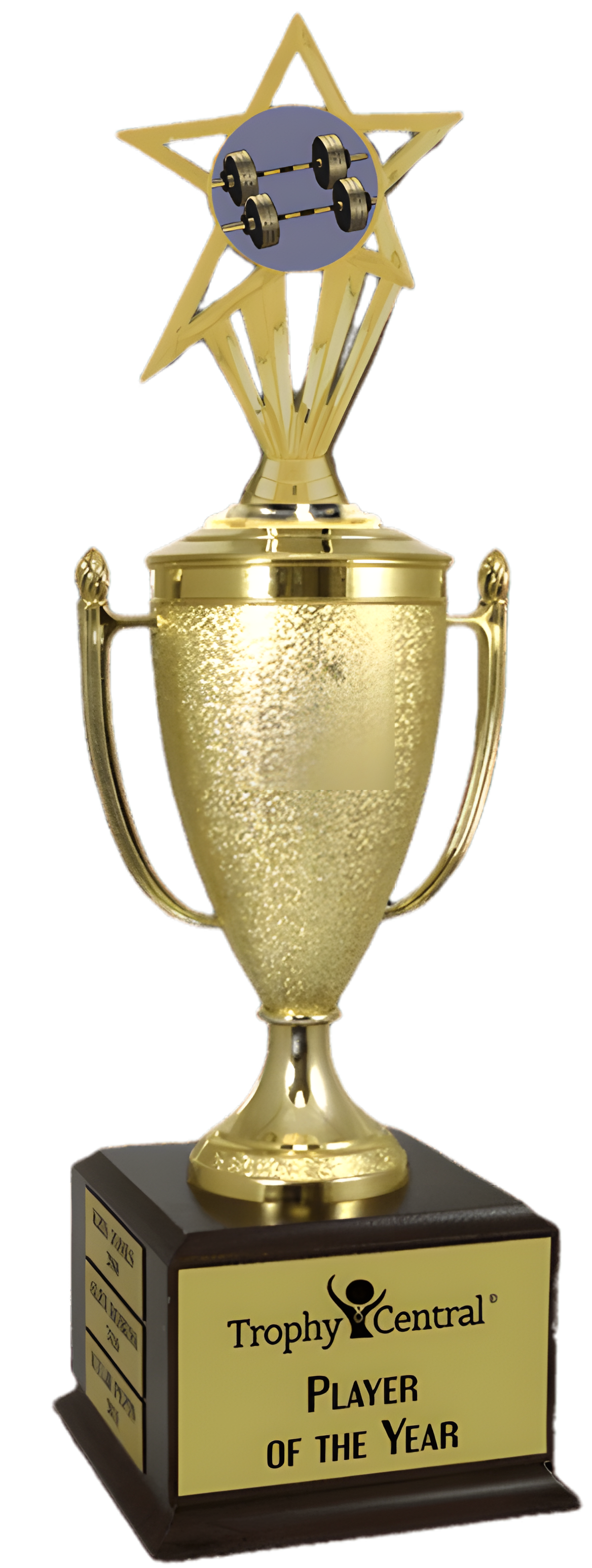 Weightlifting Champion's Cup Trophy with Insert
