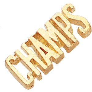 Gold Champs Pin