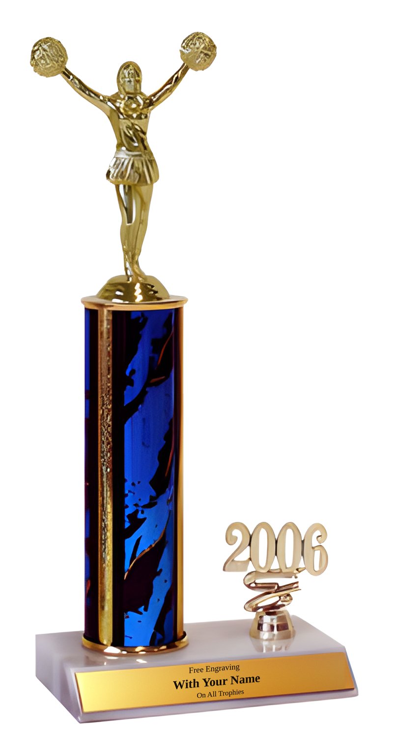 Cheerleading 2026 Year Trim Trophy