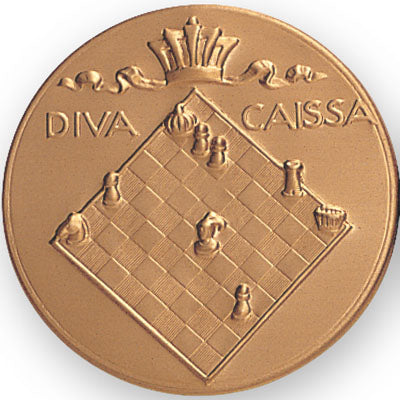 Chess Board Medal Insert