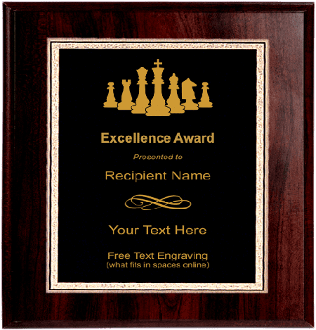 Chess Plaque