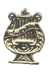 Choir Lapel Pin - Gold Finish