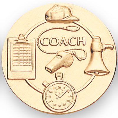 Coach Litho Medal Insert