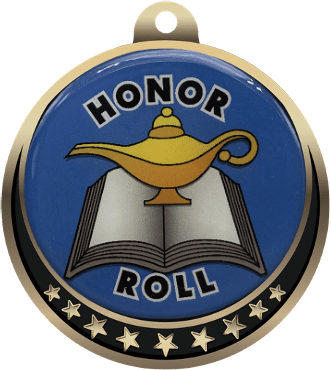 Honor Roll Insert Medal