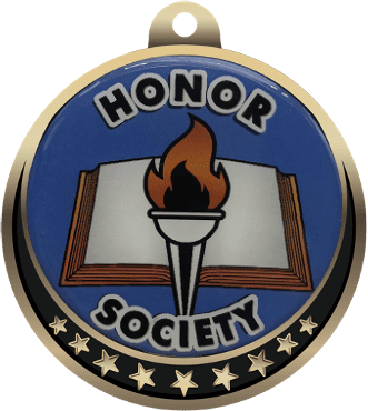 Honor Society Insert Medal