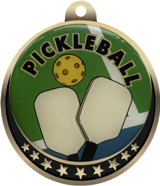 Pickleball Insert Medal