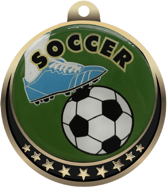 Soccer Insert Medal