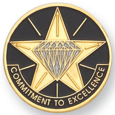 Commitment to Excellence Pin